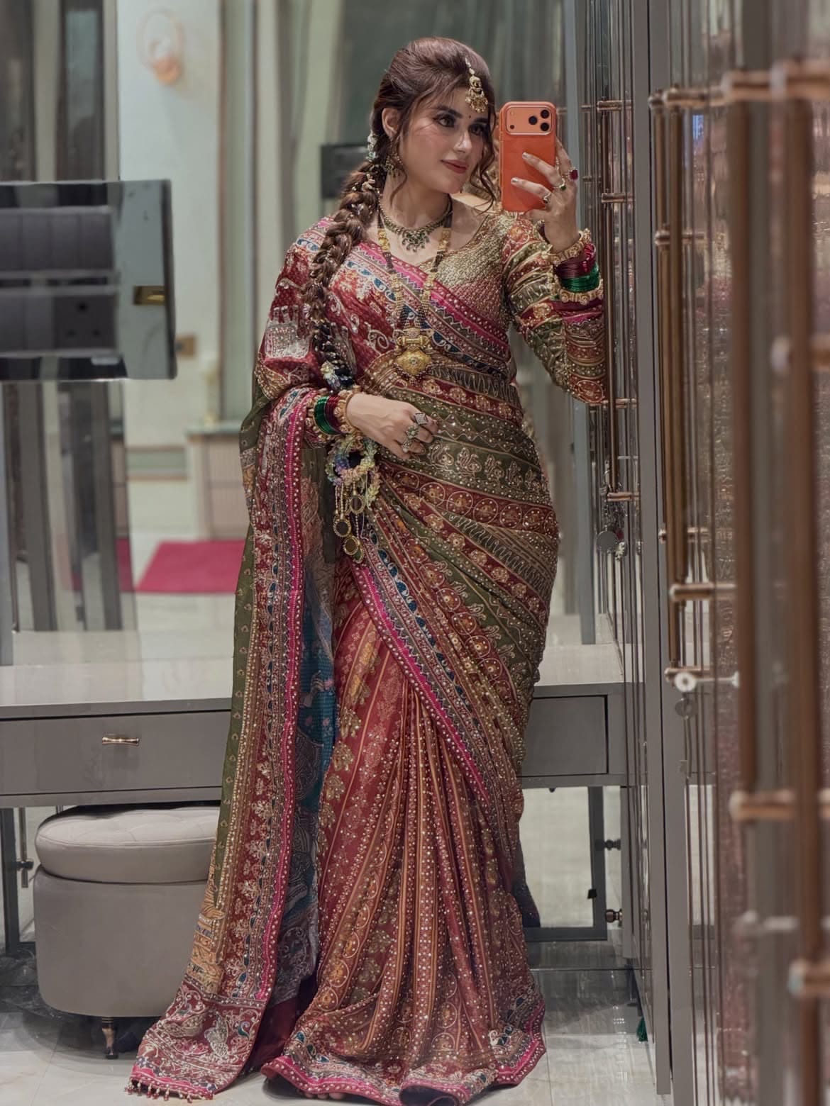 Celebrity Style Designer Saree by Vastra Designer (VD-111)