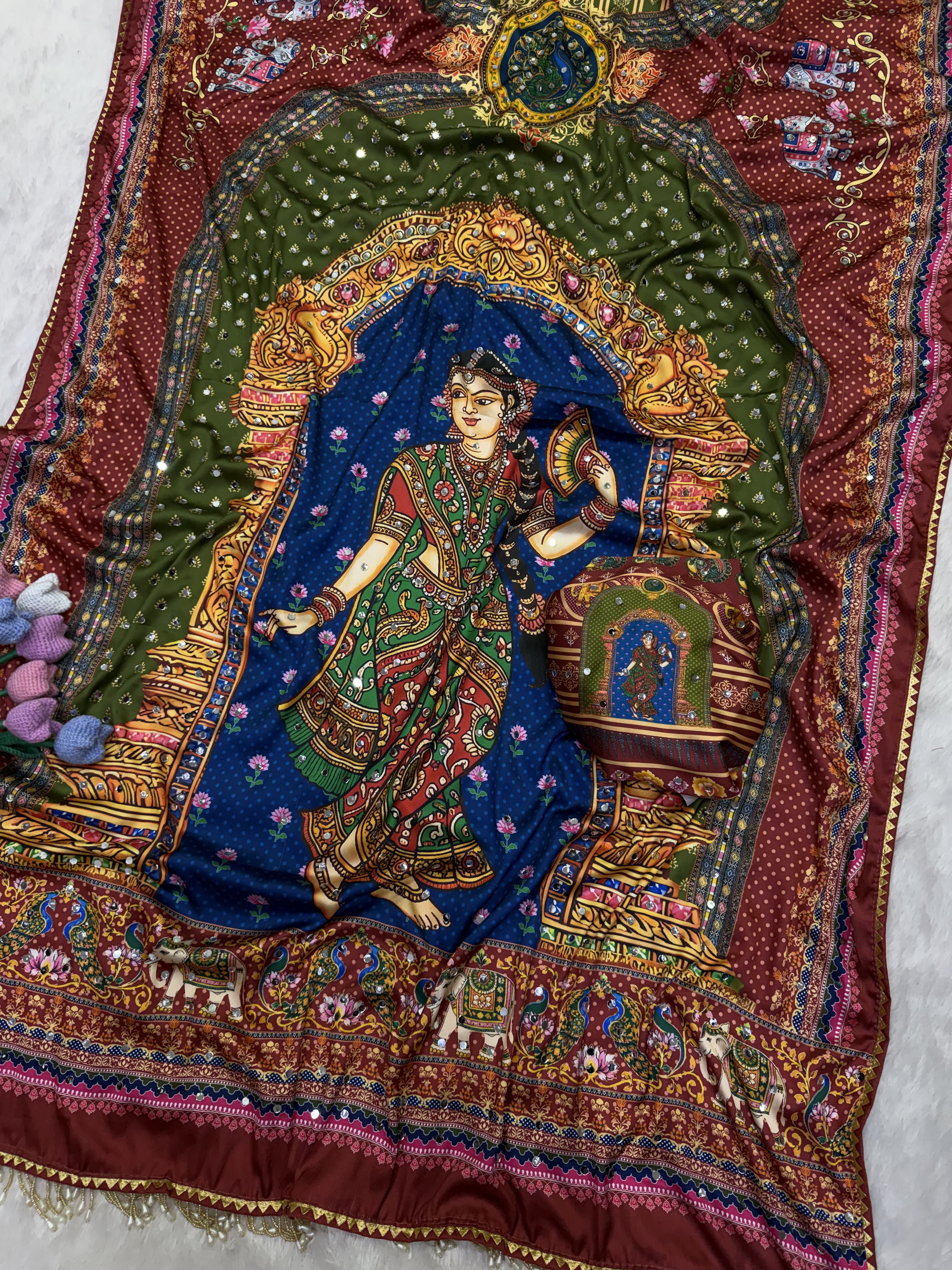 Celebrity Style Designer Saree by Vastra Designer (VD-111)